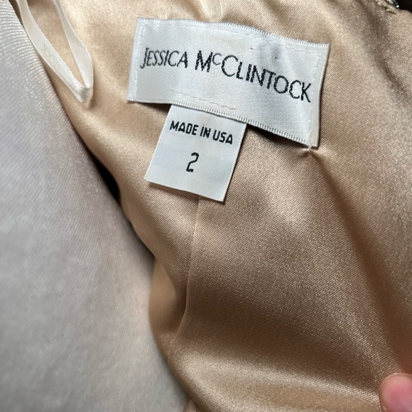 Jessica McClintock Vintage Corset Dress - Picture 4 of 4